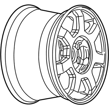 GM 9595741 Wheel