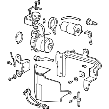 GM 12494811 Compressor Asm, Auto Level Control Air