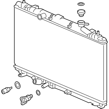 Honda 19010-6B2-A01 Radiator