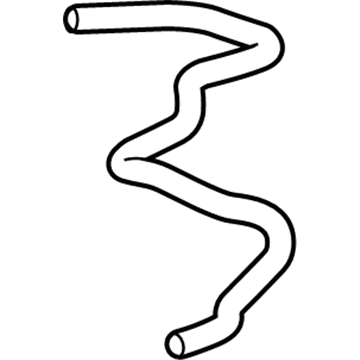 Honda 19104-6A0-A01 Hose, Reserve Tank (B)