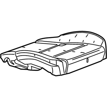 GM 84073138 Seat Cushion Pad