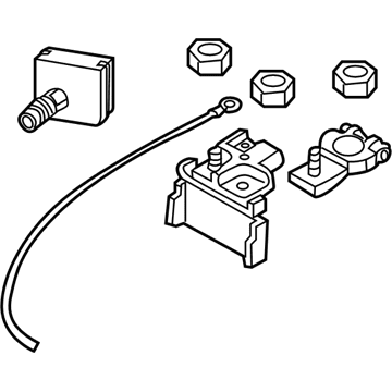 Infiniti 24105-EJ70A Cable Assembly-Battery To STARTOR Motor