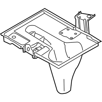 Infiniti 64866-EH100 Bracket-Battery