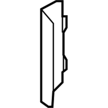 Hyundai 64646-2W000 Extension-Front Side Member Outer Front, RH