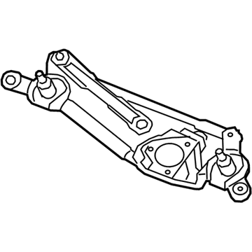 Kia 98120A7000 Linkage Assembly-Windshield Wiper