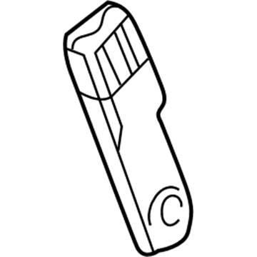 GM 19148784 Buckle End