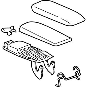 GM 84245168 Armrest Assembly