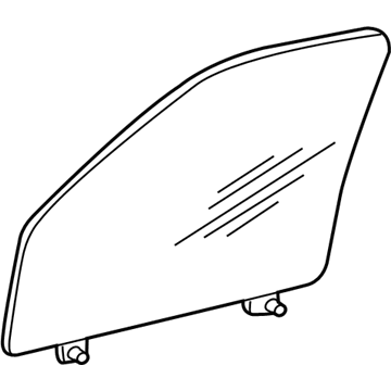 Ford EL1Z-7821410-A Door Glass