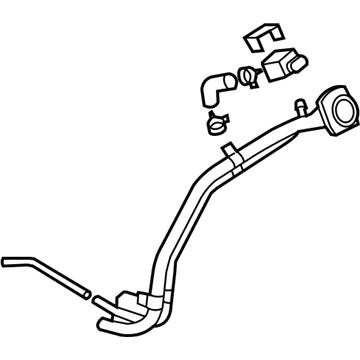 Kia 310302K500 Filler Neck & Hose Assembly