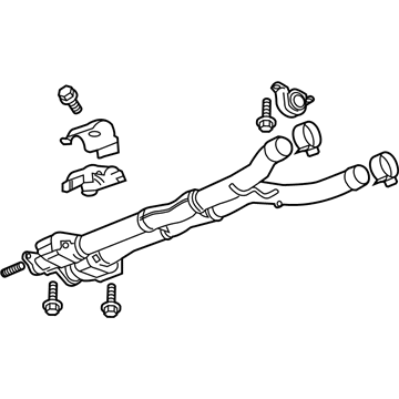 GM 84604832 Intermed Pipe