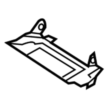 Hyundai 84735-F2000-PKG Panel Assembly-Crash Pad Lower Reinforcement