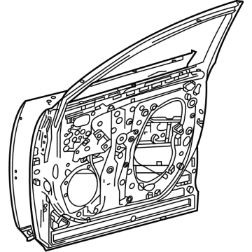 Lexus 67002-78050 PANEL SUB-ASSY, FR D