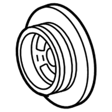 Mopar 5103972AB DAMPER-CRANKSHAFT