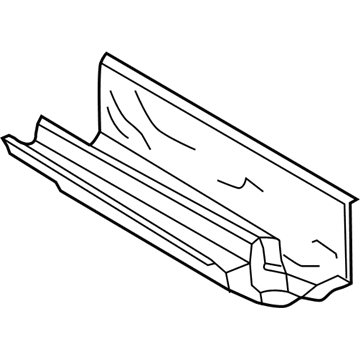 BMW 41-00-7-299-797 Luggage Compartment Pan