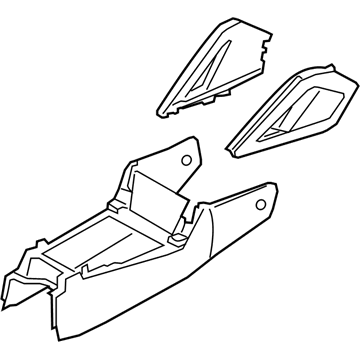 Hyundai 84610-2V000-RY Console Assembly-Floor