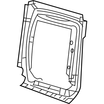 Mopar 1UV13DX9AB Panel-Front Seat Back