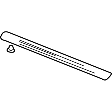 Hyundai 86435-38000 Strip Assembly-Hood Seal