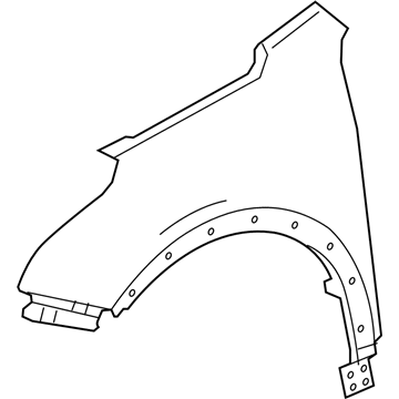 GM 84216122 Fender