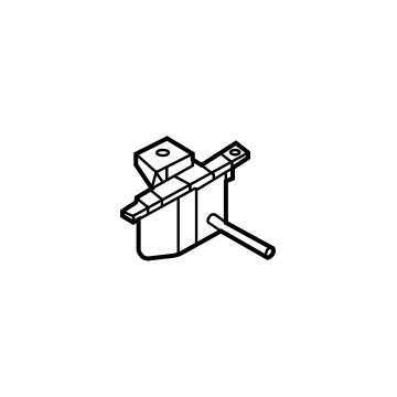 BMW 36-10-8-833-438 BRACKET, VIBRATION ABSORBER