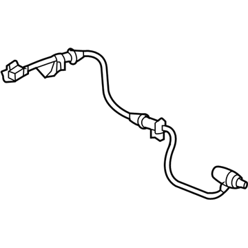 Honda 57470-SDA-A03 Sensor Assembly, Right Rear