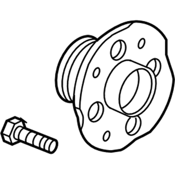 Acura 42200-SDA-A51 Bearing Assembly, Rear Hub Unit