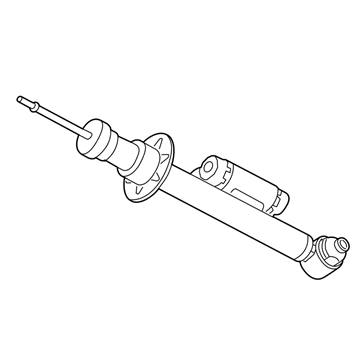 BMW 37-10-6-866-401 SPRING STRUT REAR LEFT VDC