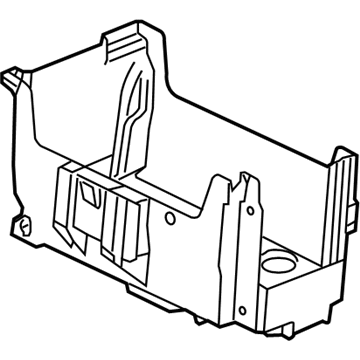 GM 23128537 Battery Tray