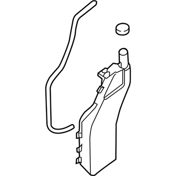 Nissan 21710-3SH0A Tank Assy-Radiator Reservoir