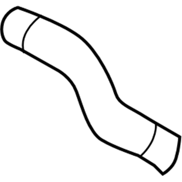 Nissan 21501-3SG0A Hose-Radiator, Upper