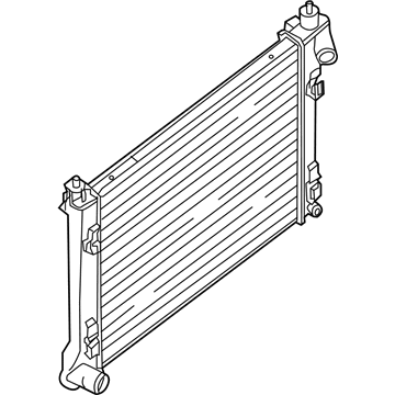 Nissan 21410-3RT0A Radiator Assy