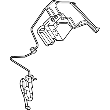 Mopar 68096053AB Anti-Lock Brake System Module