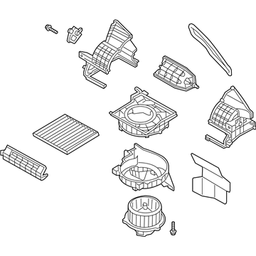 Hyundai 97207-2V120 Blower Unit