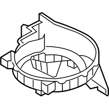 Hyundai 97112-2V000 Case-Blower, Lower