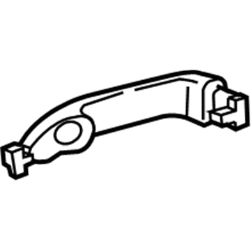 Toyota 69211-28070-A0 Handle, Outside