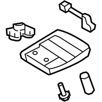 Toyota 63650-0C200-E0 Map Lamp Assembly