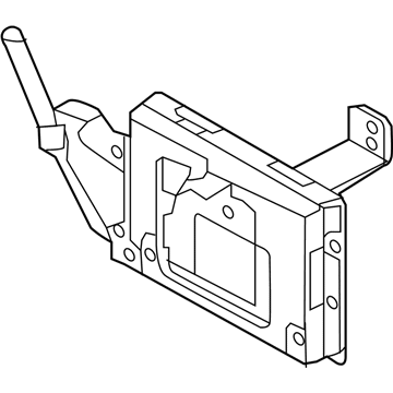 Hyundai 95400-4Z250 Brake Control Module And Receiver Unit Assembly