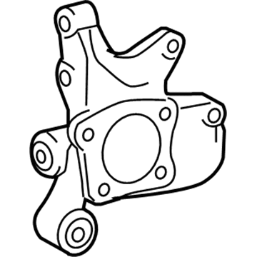 Lexus 42304-0E050 Carrier Sub-Assembly, Rear