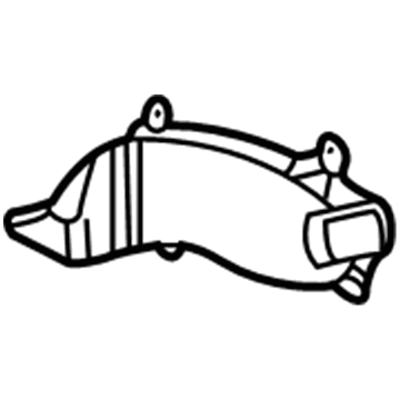 Lexus 58863-33010 Duct, Console Box, NO.3