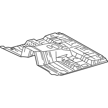 Lexus 58111-60831 Panel, Front Floor