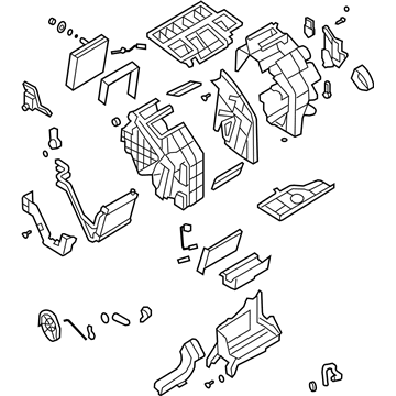 Hyundai 97100-3KD00 Heater & Evaporator Assembly