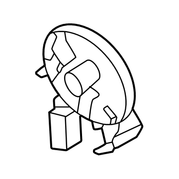 Nissan 98836-5XA0A Sensor-Side AIRBAG, RH