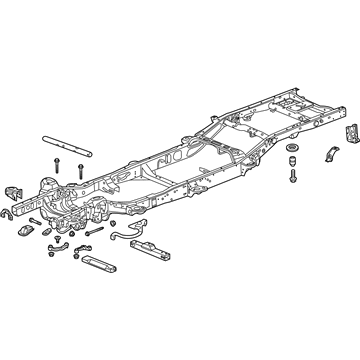 GM 84135722 Frame Assembly