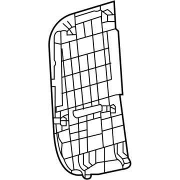 Toyota 67848-08010-B0 Access Cover