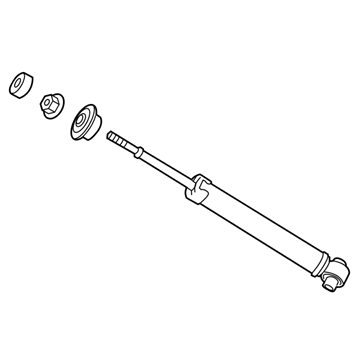 Lexus 48530-80829 ABSORBER Set, Shock