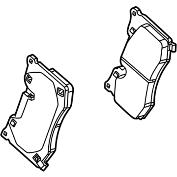 GM 84197898 Rear Pads