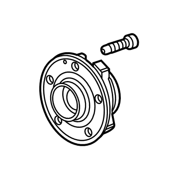 GM 23291488 Rear Hub & Bearing