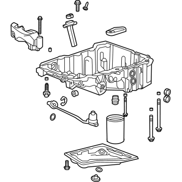 GM 12703418 Oil Pan