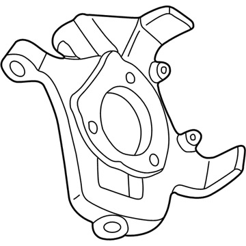 Mopar 52106947AD Front Steering Knuckle