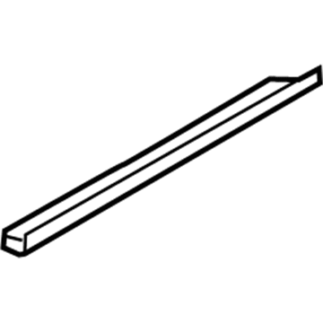 Kia 85883C5100WK Trim-Front Step Plate, R