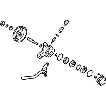 Hyundai 57100-3K500 Pump Assembly-Power Steering Oil